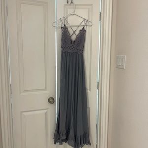 Purple free people maxi dress